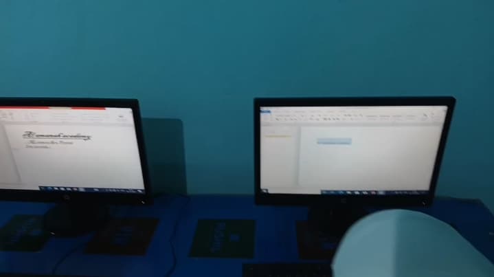 The computer room